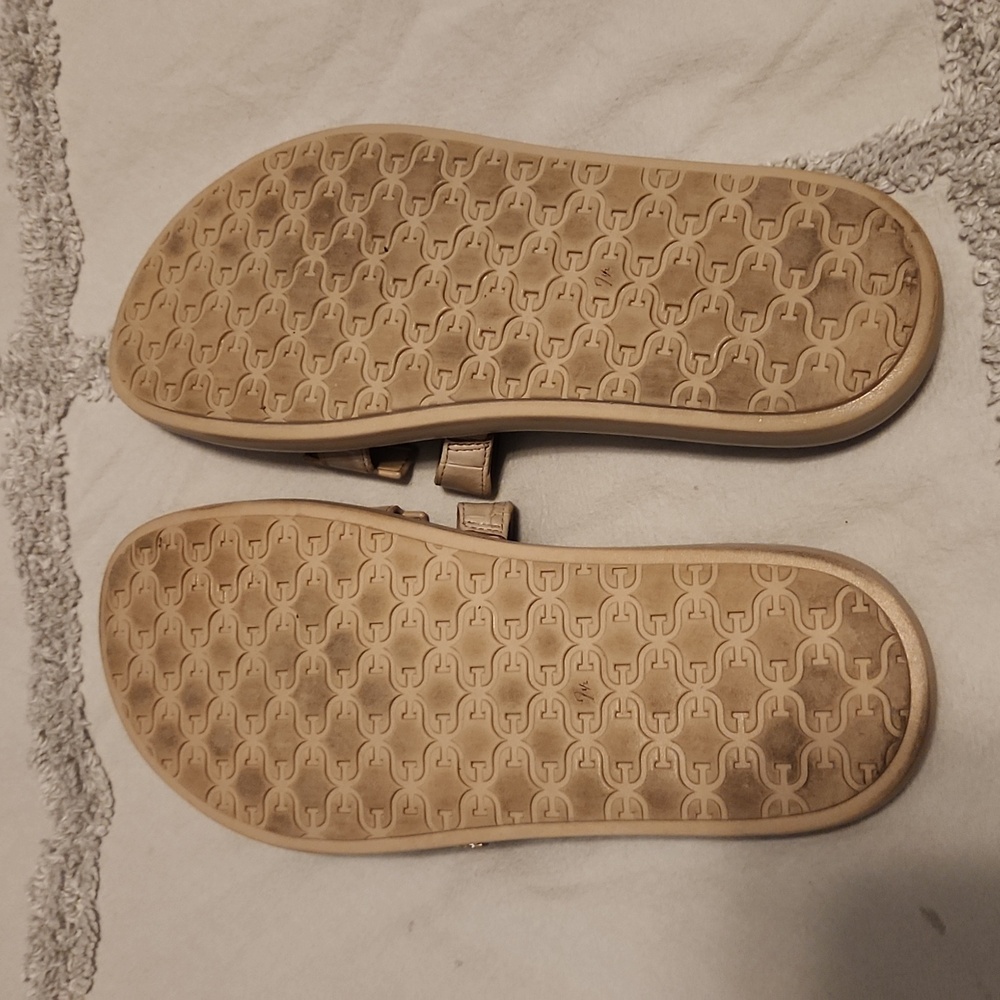 Sam Edelman Cream Slide Sandals Valeri 7.5 - Picture 3 of 5